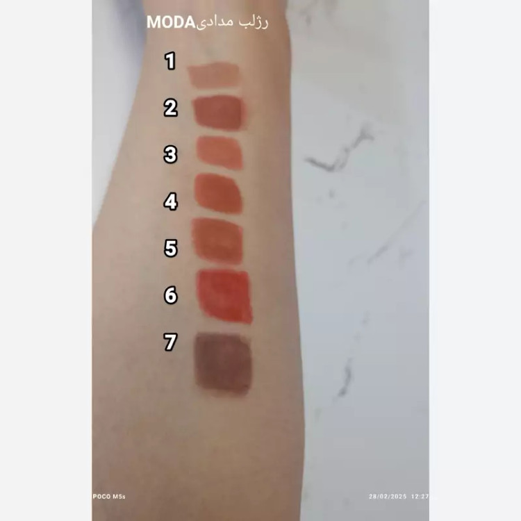 رژلب مدادی مٌداMODA خوشرنگ